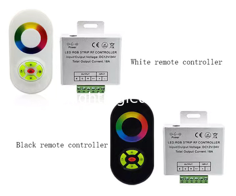 Contrôleur LED RF RVB Contrôleur RVB tactile à distance 12VDC/24VDC fournisseur