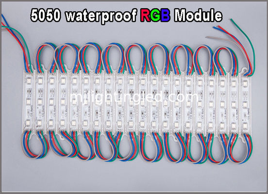 Imperméabilisez le contre-jour mené par lumière de module de 5050 modules RVB de SMD LED fournisseur