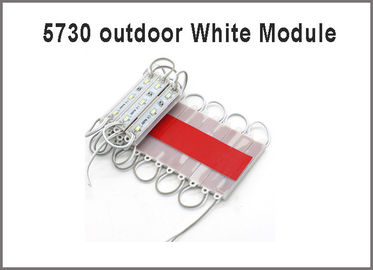 La lumière extérieure 5730 de signage de module de pixel a mené 3 la couleur de blanc des modules 12V 0.8W fournisseur
