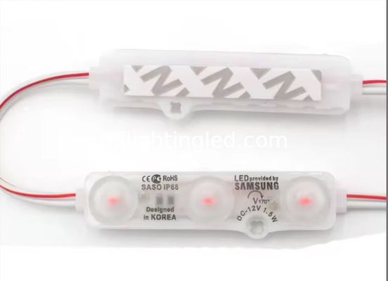 5730 3 LED Module Light 1.5W Injection 6818 LED Module Light 12V avec lentille fournisseur