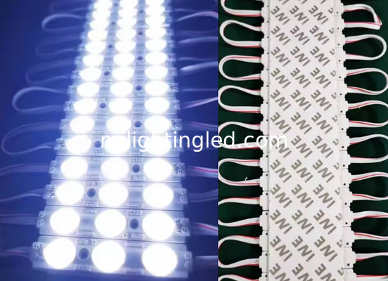 12V 3LED 2835 Module Light 7015 1.8W Injection Modules LED haute luminosité pour les panneaux publicitaires de boîtes de lumière fournisseur
