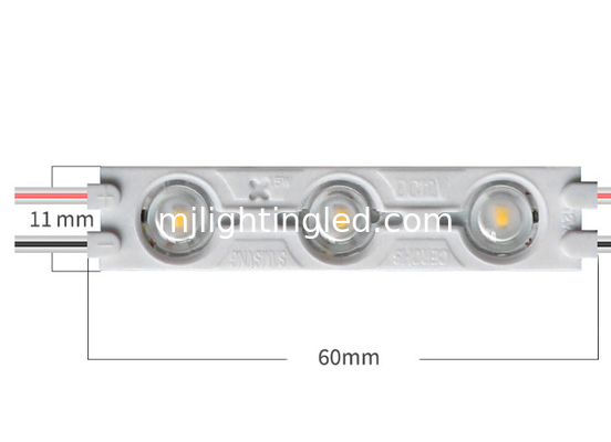 Module LED Lumière 12V 3led 2835SMD 6011 Modules pour l'éclairage à LED de la boîte à lumière fournisseur