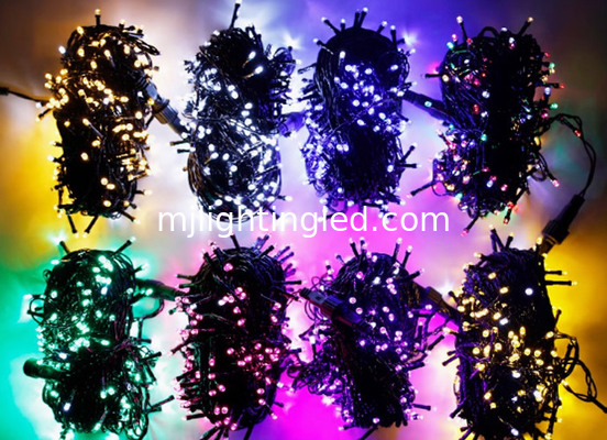 20m 200led LED Light Light Lumières de Noël Décoration Fairy String avec connecteur hermaphrodite LED lumière à bande fournisseur