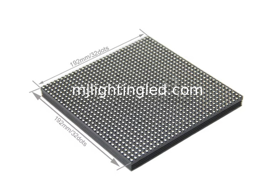 Lumière du module P6 extérieur 192*192 1R1G1B SMD P6 32*32pixels Pour écran fournisseur