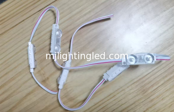 12V 41*12mm Module à 2 LED Lumière à LED Signes de lettres du canal imperméable à l'eau 12V / 24V Disponible fournisseur