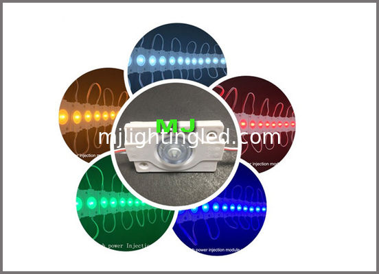 Module LED à injection DC12V 3030 avec lentille de 1,5 W utilisé pour les lettres de canaux LED CE ROHS fournisseur