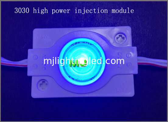 Module LED à injection DC12V 3030 avec lentille de 1,5 W utilisé pour les lettres de canaux LED CE ROHS fournisseur