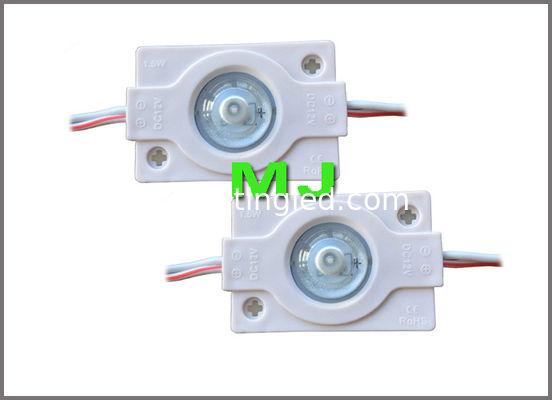 Module LED à injection DC12V 3030 avec lentille de 1,5 W utilisé pour les lettres de canaux LED CE ROHS fournisseur