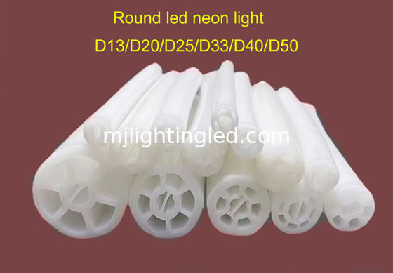 Lumière à néon à LED ronde 12V / 24V bandes de tubes à néon étanches fournisseur