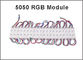 5050 modules changeants de pixel de couleur imperméable de module de 12V RVB LED s'allumant pour le signage de publicité fournisseur
