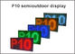 module d'affichage de 3Semioutdoor LED P10, message bleu de défilement d'affichage à LED De couleur simple fournisseur