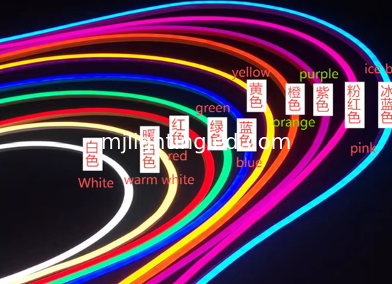 Ruban LED Néon Split Type 6mm et 8mm, bande et tube en silicone pour décoration fournisseur
