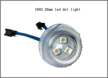 26mm ont mené le smd léger du point UCS1903IC ont mené la lumière accessible de pixel de 5050 RVB LED fournisseur