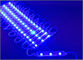 le module 3leds bleu de 12V LED dégagent des modules de la publicité d'injection de moulage par injection de lentille éclairent à contre-jour mené fournisseur