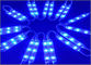 le module 3leds bleu de 12V LED dégagent des modules de la publicité d'injection de moulage par injection de lentille éclairent à contre-jour mené fournisseur