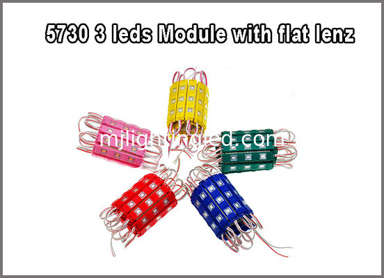 5730 3 LED Module 12V Modules Light Pour la signalisation publicitaire commerciale fournisseur