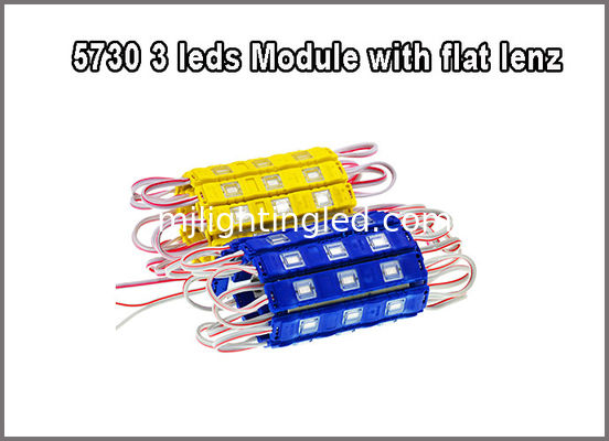 5730 3 LED Module 12V Modules Light Pour la signalisation publicitaire commerciale fournisseur