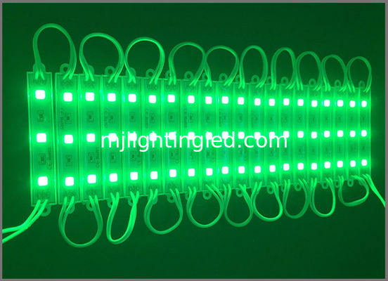 LED SMD5050 Module 3 LEDs couleur verte pour les lettres de canaux LED fournisseur