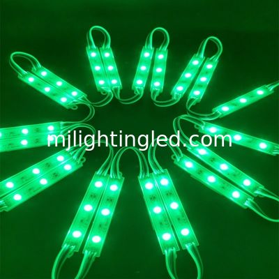 LED SMD5050 Module 3 LEDs couleur verte pour les lettres de canaux LED fournisseur