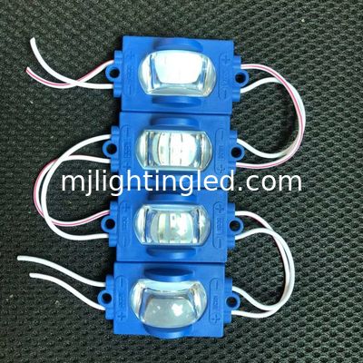 Module LED SMD2835 12V DC 3LED 1.5W IP65 Étanche à Injection avec Lentille pour Lettres Canal et Enseignes Publicitaires fournisseur