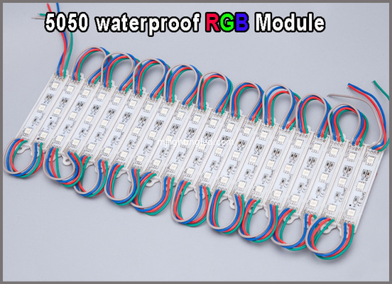 Module LED 3x5050 RGB Lumière 75*12 Modules de changement de couleur pour les panneaux d'affichage fournisseur