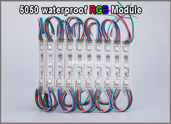Module LED 3x5050 RGB Lumière 75*12 Modules de changement de couleur pour les panneaux d'affichage fournisseur