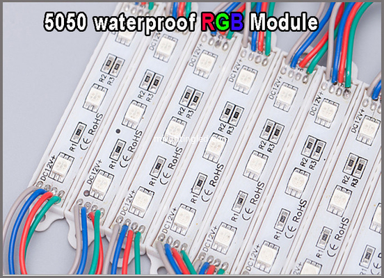 Module LED 3x5050 RGB Lumière 75*12 Modules de changement de couleur pour les panneaux d'affichage fournisseur