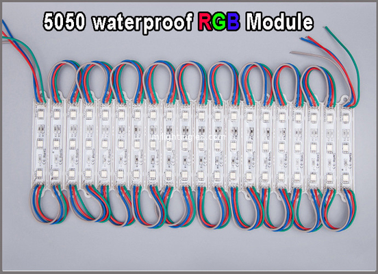 Module LED 3x5050 RGB Lumière 75*12 Modules de changement de couleur pour les panneaux d'affichage fournisseur