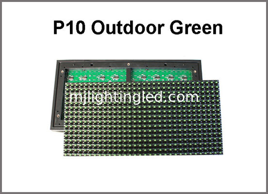 5V P10 Affichage extérieur à LED Couleur verte P10 Module d'affichage du panneau à LED Module d'écran à LED Panneau publicitaire
