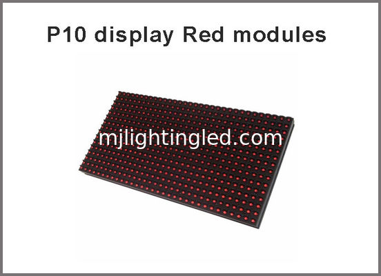 Module d'affichage LED extérieur P10 rouge 320*160mm pour écran LED couleur unique rouge panneau d'affichage LED
