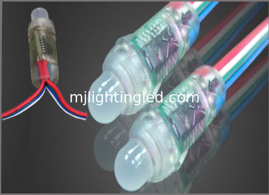 DC5V 12mm RVB a mené le module de pixel, IP68 imperméabilise Noël de ficelle de RVB décorant les lumières indépendamment LED accessible