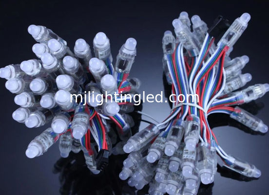 5V Fullcolor LED Party Light 50PCS 1903IC RGB 12 mm Pixels Numérique à chaîne adressable Décoration d'arbre de Noël
