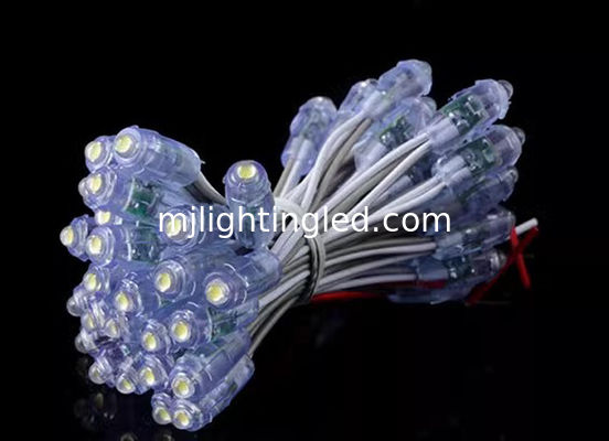 Le noeud imperméable de ficelle des modules 50pcs 9mm d'éclairage de LED allume des lumières de point du pixel LED de 5V 12V pour la publicité