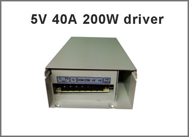 Transférateurs de puissance de 200W 5V 40A Adaptateur 220V à 5V pour éclairage à LED