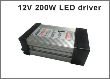 12V 200W alimentation électrique à commutation conducteurs LED imperméables à la pluie pour les modules LED extérieurs