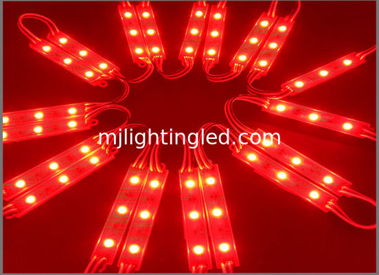 Module 5050, 0.72W 12V, couleur rouge, IP65 de 3 LED pour le luminose de Lettere