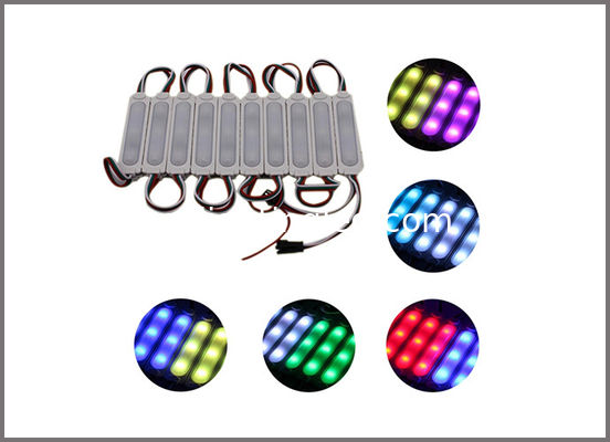 3 module de pixel du module WS2811 LED de l'injection LED des puces 5050 RVB SMD de LED pour les lumières extérieures architecturales