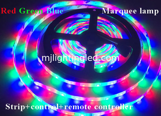 2835 lumière de bande vert-bleu rouge de Colorchange de lampe de chapiteau de la lumière de bande de LED 12V RVB pour la décoration de KTV
